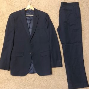 Banana Republic Navy Blue Suit